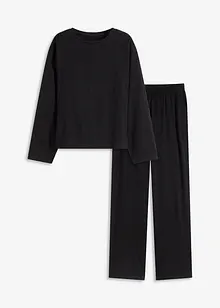 Loungewear-kosedress i myk bomull, oversized, bonprix