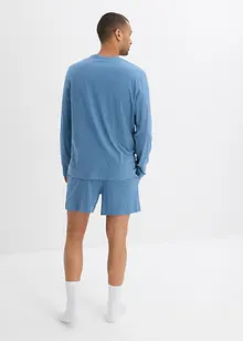 Kort pyjamas i 100% økologisk bomull, bonprix