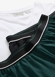 T-skjorte og 2 pyjamasunderdeler av økologisk bomull (3-delt sett), bonprix