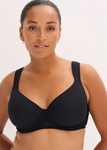 Padded-BH av myk modal, bonprix