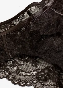 Hipstertruse i forseggjort blondemateriale, bonprix