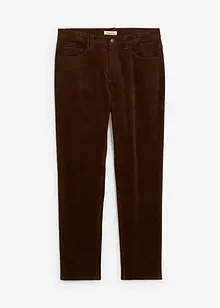 Slim Fit-kordfløyelsbukse med stretch og komfortsnitt, bonprix