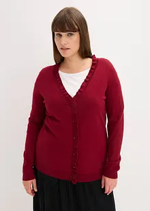 Finstrikket jakke, bonprix