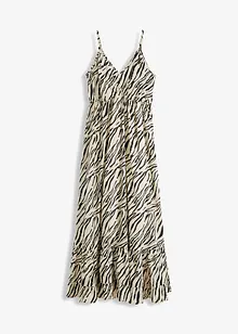 Maxikjole med leo-print, RAINBOW