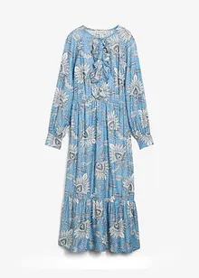 Maxikjole i fin viskosemiks, bonprix