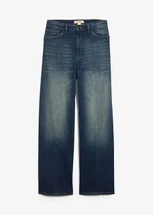 Loose Straight-jeans High Waist, Low Stretch, bonprix