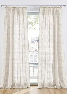 Gardin med struktur, i flere størrelser (1-pack), bonprix