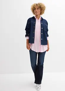 Lang bluse av viskose, bonprix