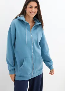 Sweatjakke med hette, bonprix