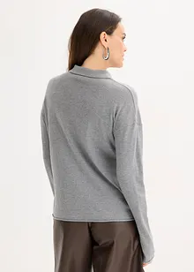 Finstrikket topp, bonprix