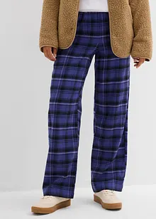 Flanellbukse i 100% økologisk bomull, bonprix