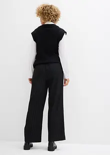 Vid bukse i ullstil, bonprix