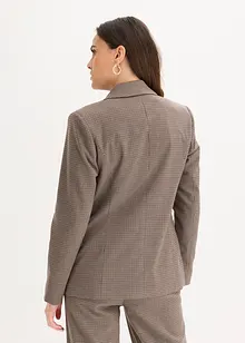 Oversized blazer med rutemønster, bonprix