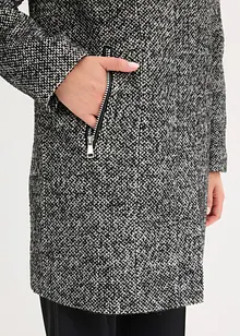 Ledig, kort kåpe i ull-stil, bonprix