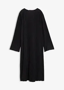 Crinkle midikjole, bonprix