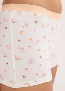 Boxershorts til dame (4-pack) med behagelig bomull, bonprix