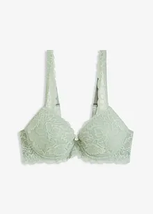 Padded-BH med blomsterblonde, bonprix