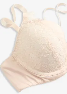Vattert BH i materiale med glans, bonprix