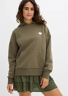 Oversized hettegenser av myk bomullmiks, bonprix