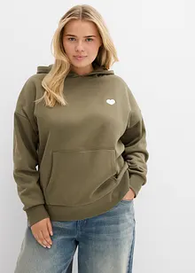 Oversized hettegenser av myk bomullmiks, bonprix