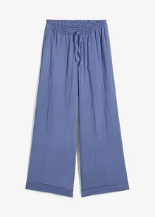 Slip on-bukse av luftig musselin, bonprix