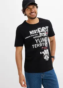 T-skjorte i 100% økologisk bomull, bonprix