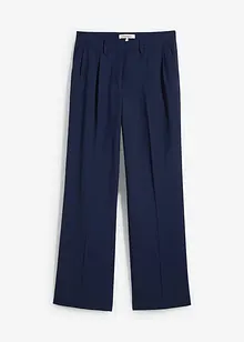 Bukse i lett materiale og med legg, bonprix