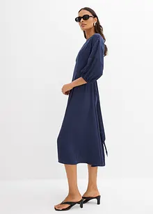 Crinkle kjole, bonprix