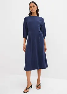 Crinkle kjole, bonprix