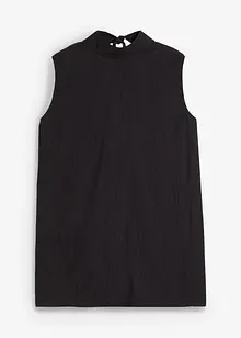 Lang topp i viskosemiks med struktur, bonprix