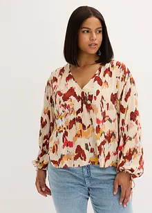 Blusetunika med lurex, bonprix