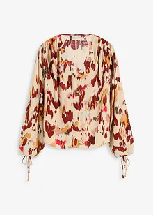 Blusetunika med lurex, bonprix