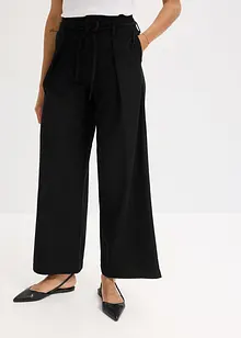 Bukse med legg og knytebånd, bonprix
