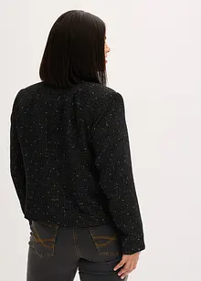 Kort blazer i myk bouclé, bonprix