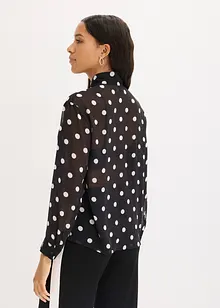 Bluse med sløyfe, bonprix