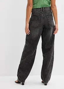 Ballong-jeans Mid Waist, super soft, bonprix