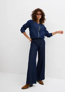 Bomberjakke i denim, bonprix