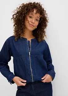 Bomberjakke i denim, bonprix