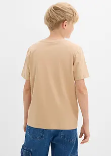 T-skjorte i 100% økologisk bomull (3-pack), bonprix