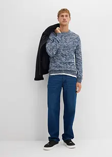 Grovstrikket genser med bomull, bonprix