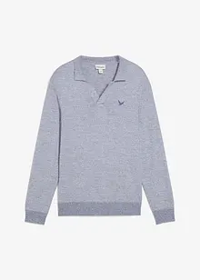 Finstrikket genser med bomull, bonprix