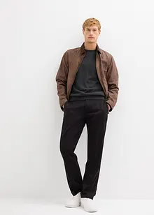 Finstrikket genser med bomull, bonprix