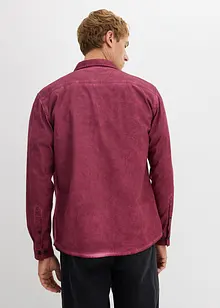 Langermet skjorte i 100% bomull i vasket look, bonprix
