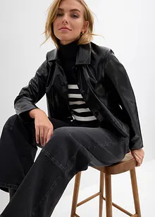 Wide Leg-jeans Mid Waist, bonprix