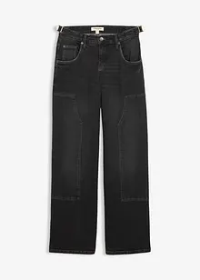 Wide Leg-jeans Mid Waist, bonprix