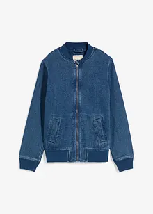 Bomberjakke i denim, bonprix