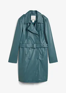 Skinn trenchcoat, bonprix