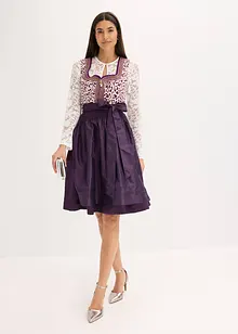 Tyrolerkjole med brodert forkle (2-delt sett), bonprix