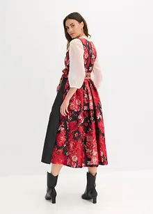 Tyrolerkjole med brodert forkle (2-delt sett), bonprix