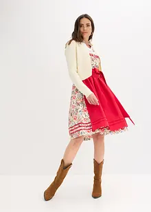 Tyrolerkjole med brodert forkle (2-delt sett), bonprix